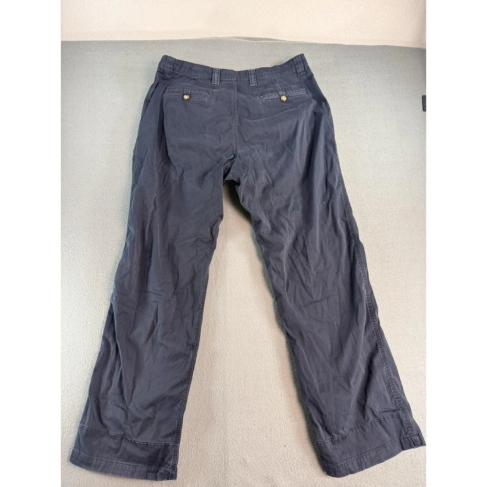 Mountain Khakis Pants Mens 34x32 Gray Regular Fit Canvas Khakis Outdoor Casual